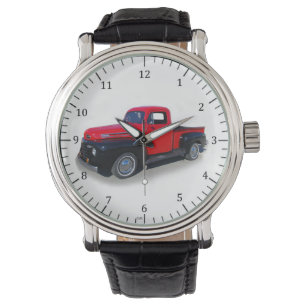 montre camion rouge/noir