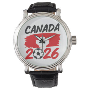 Montre Canada 2026 Conception pour les fans de football a