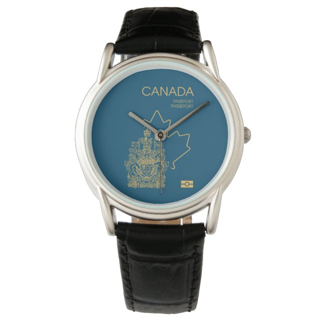 Montre Canada passport wristwatch (devant)