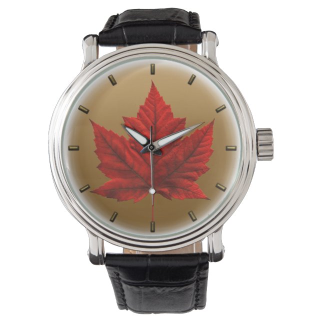 Montre Canada Watch Canada Maple Leaf Souvenir Wistwatch (devant)