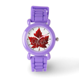 Montre Canada Watch Canada Maple Leaf Souvenir Wistwatch
