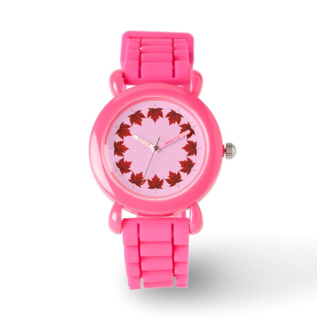 Montre Canada Watch Canada Maple Leaf Souvenir Wistwatch (Recto)