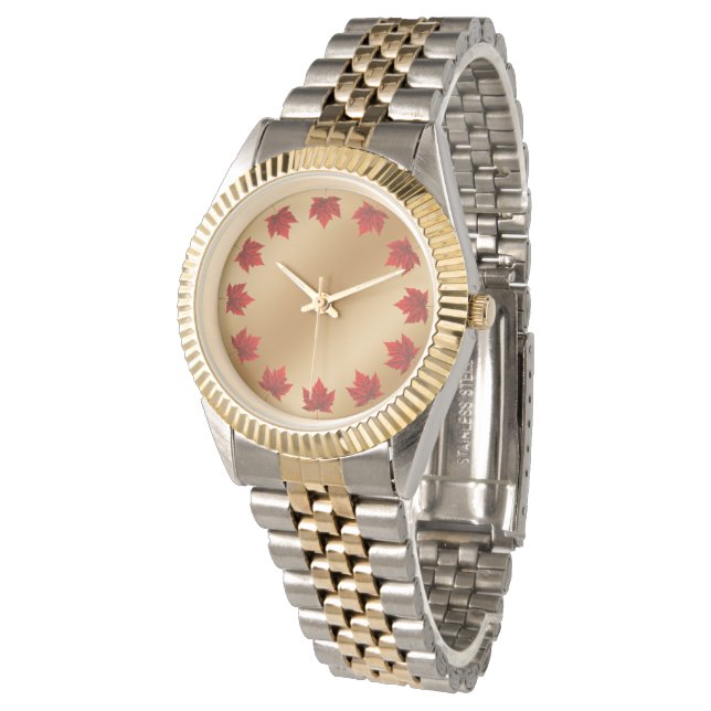 Montre Canada Watch Canada Maple Leaf Souvenir Wistwatch (Incliné)