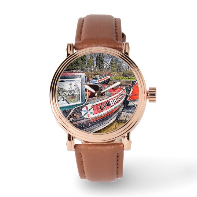 MONTRE CANAL NARROWBOATS (Recto)