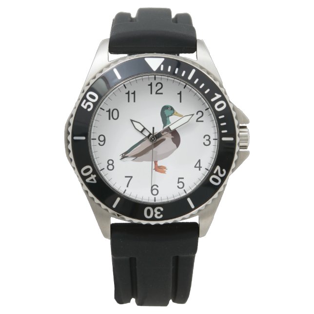 Montre Canard à pied (devant)
