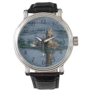 Montre Canard avec bec ouvert