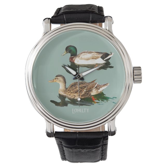 Montre Canards colverts (devant)