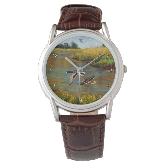 Montre Canards-Majards Survolant L'Étang (devant)