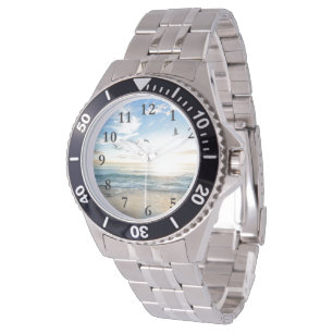 Montre Caraïbes paisible Tropical Beach & Birds Watch