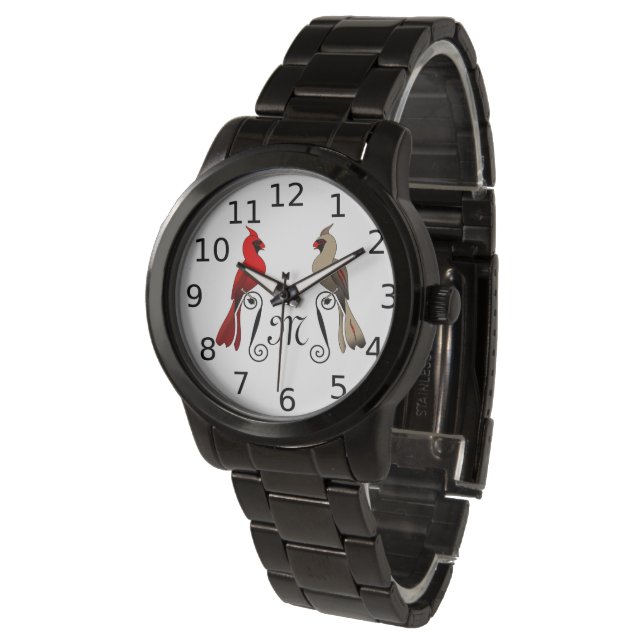 Montre Cardinal du Nord SongBird (Incliné)