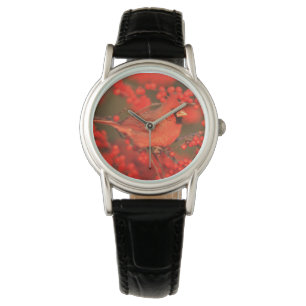 Montre Cardinal rouge mâle du Nord, IL