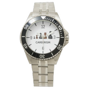 Montre Careerism drôle personnalisable