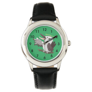Montre Caricature de kookaburra drôle et drôle