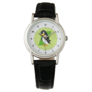 Montre Caricature de pingouin mignon