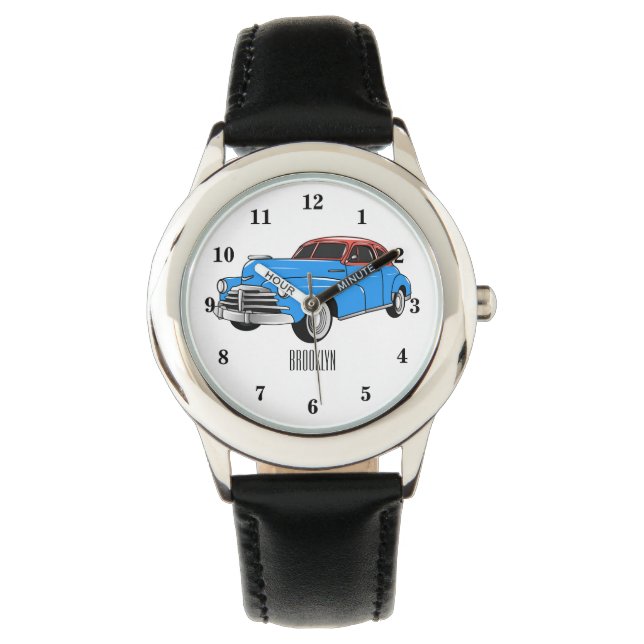 Montre Caricature de voiture classique 1948 (devant)