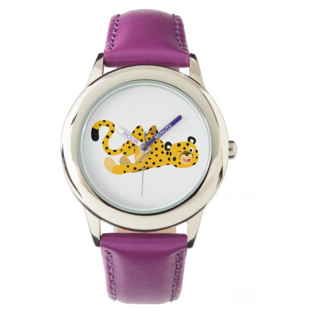 Montre Caricature mignonne Dashon Cheetah Watch (devant)