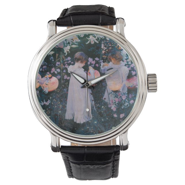 Montre Carnation Lily Lily Rose John Singer Sargent Art (devant)