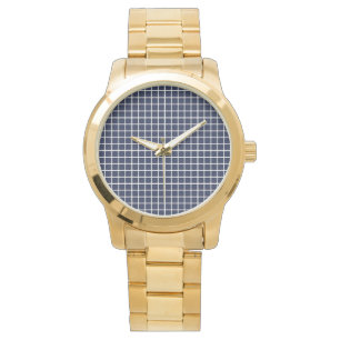 Montre Carré bleue