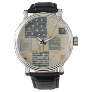 Montre Carreaux graphiques