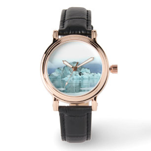Montre carrée du bracelet en cuir des femmes avec