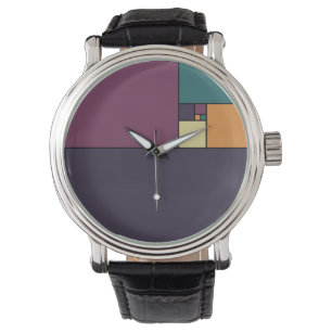Montre Carrés d'or de rapport