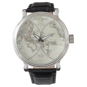 Montre Carte d'atlas de Paris