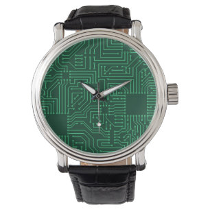 Montre Carte de circuit informatique