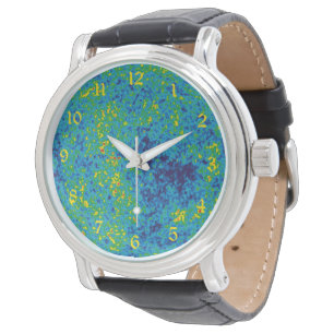 Montre Carte de l'univers de la sonde à micro-ondes WMAP