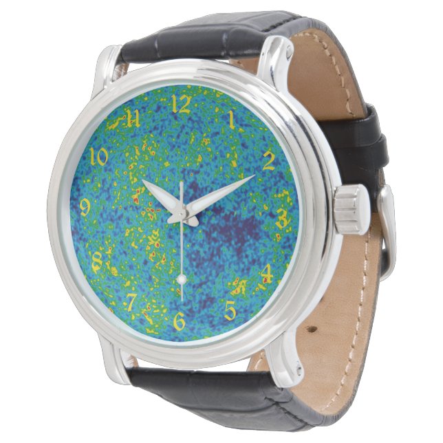 Montre Carte de l'univers de la sonde d'anisotropie micro (Incliné)