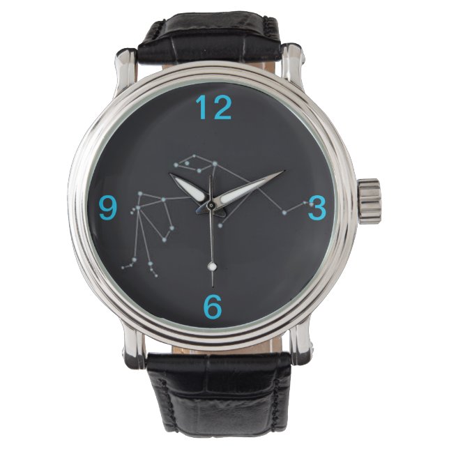 Montre Carte des étoiles Aquarius (devant)