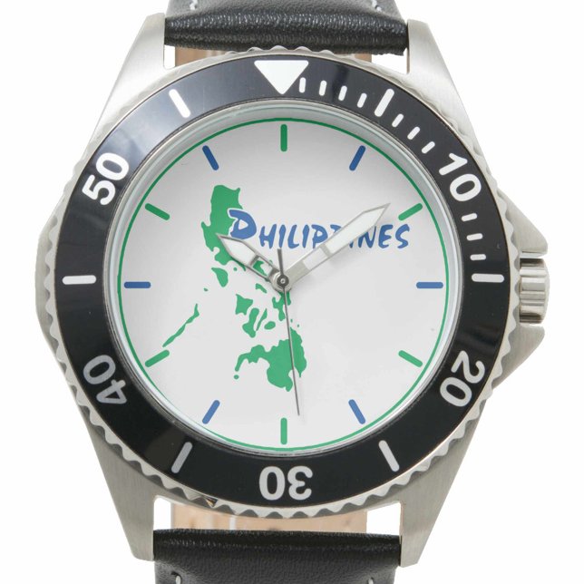 Montre Carte des Philippines Wistwatch (Créateur téléchargé)
