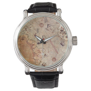 Montre Carte du monde antique de Piri Reis