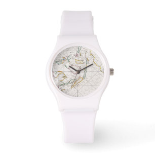 MONTRE CARTE : LES INDES EST, 1670