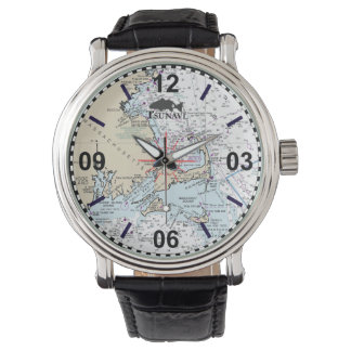 Montre Carte marine Cape Cod