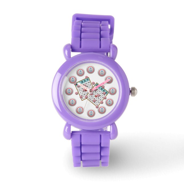 Montre Cartes de Bingo et Face de Bingo Numérique (Recto)