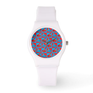 Montre Cartoon crabe mosaïque