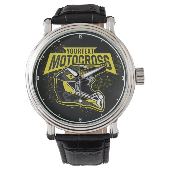 Montre Casque de course de motocross motocross personnali (devant)