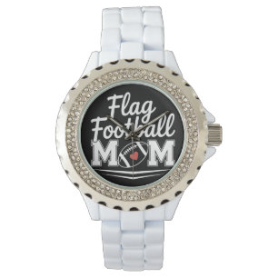 Montre Casque de football américain Drapeau américain 