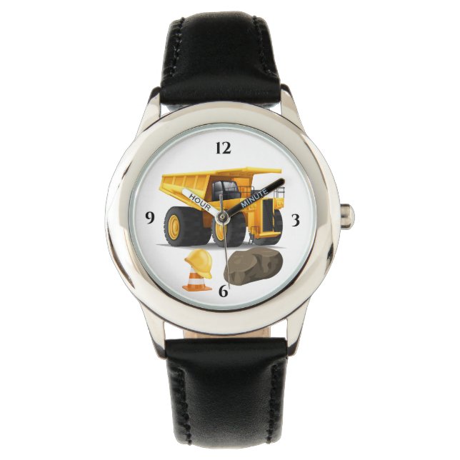 Montre Casquette dur du véhicule de construction de camio (devant)
