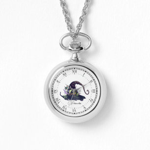 Montre Casquette vintage sorcière blanc Witchcraft Ewatch