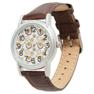 Montre Casse-gueules MCM marron 