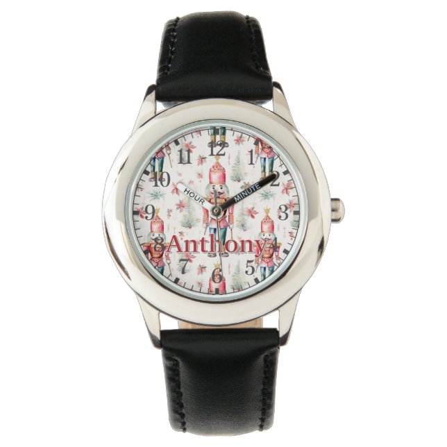 Montre Casse-noisette personnalisée Veille pour enfants C (devant)