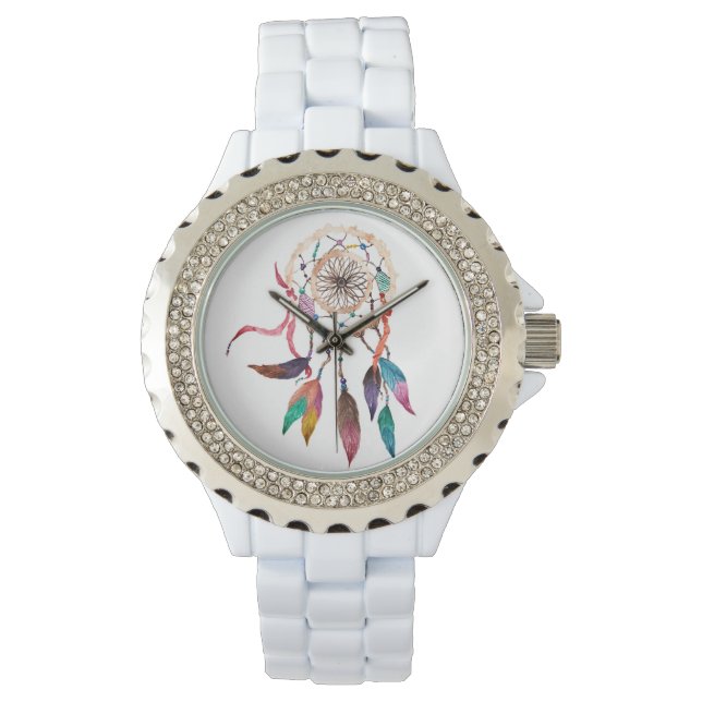 Montre Catcher de dragage de Bohême en peinture d'aquarel (devant)