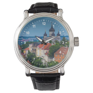 Montre Cathédrale et Cityscape  Estonie