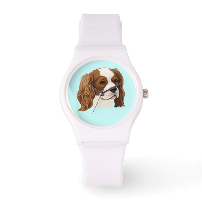 Montre Cavalier King Charles Spaniel en Portrait (Recto)