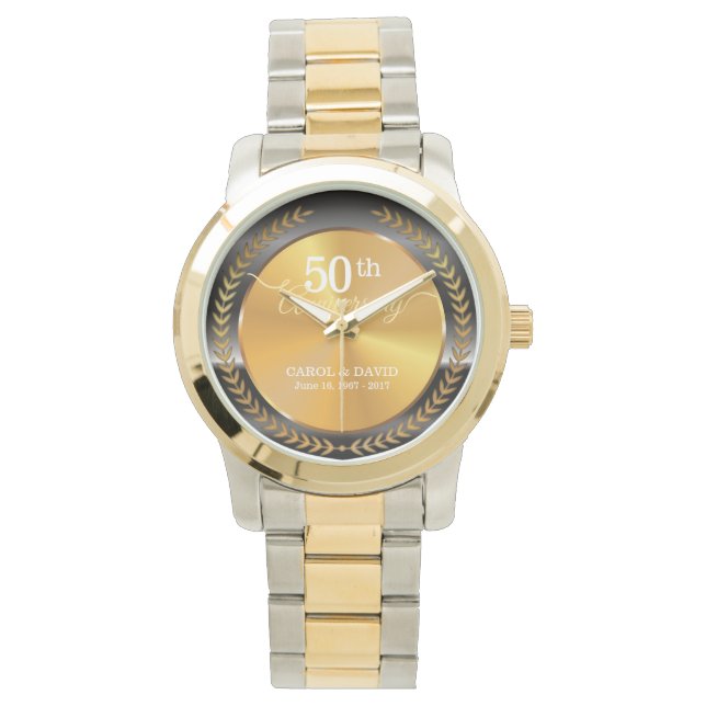 Montre Celebrating 50th Anniversary. Customizable. (devant)