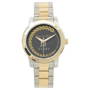 Montre Célébration du 20e anniversaire. Personnalisable .
