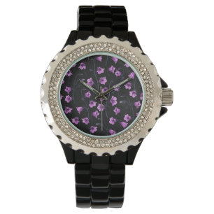 Montre Cellules bleues de minuit, cloches, Bellflowers 2