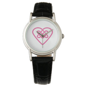 Montre Céltic Heart White Wrist Watch