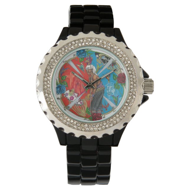 Montre cercle de vie (devant)